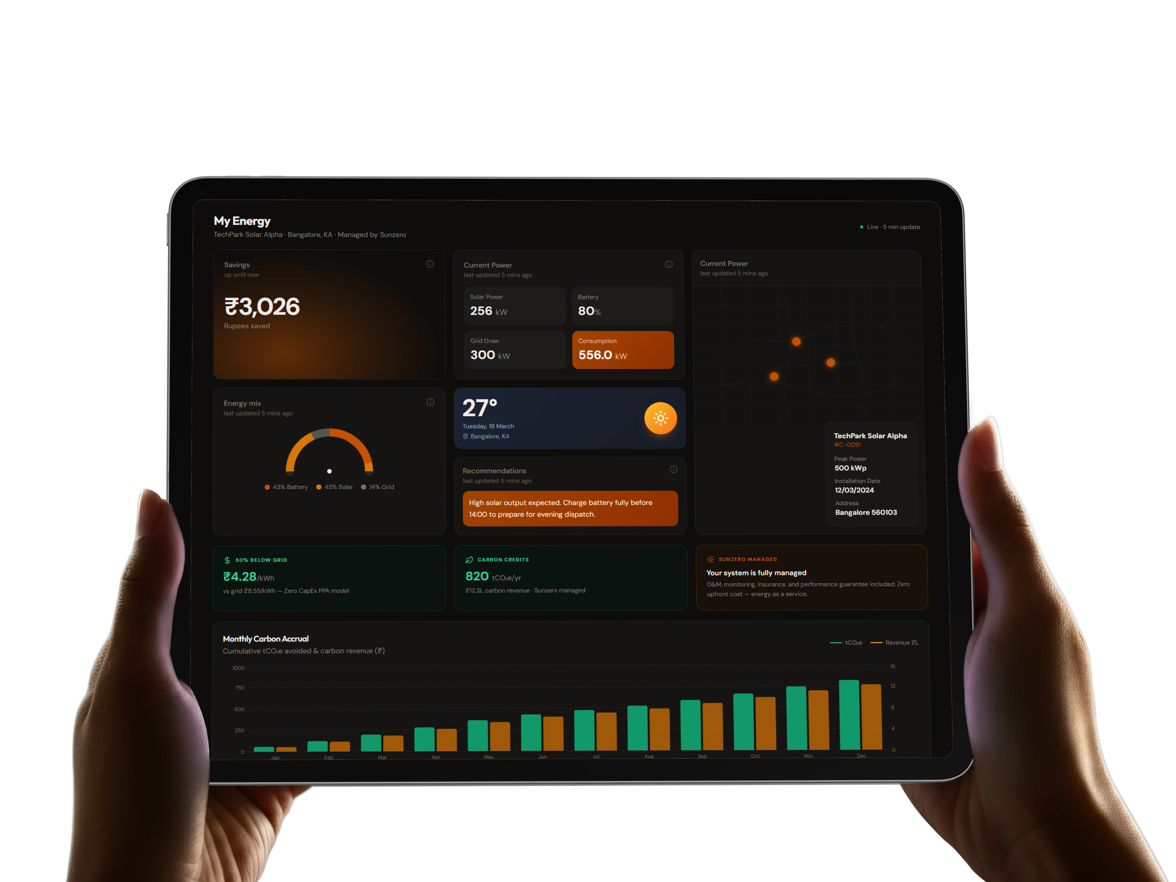 Tablet UI